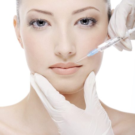 Add volume and contour to areas with dermal fillers 